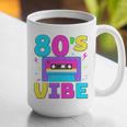 80's Vibe Retro Style Cassette Tape Nostalgia 1980s Party Graphic Print Coffee Mug
