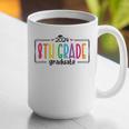 8th Eighth Grade Graduation 2025 Graduate Last Day Of School Graphic Print Coffee Mug