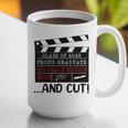 8th Grade Graduation 2026 Graduate Clapperboard Graphic Print Coffee Mug