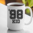 '98 Kid Perfect Vintage Retro Nostalgia Gear For Year 1998 Graphic Print Coffee Mug