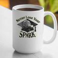 The Addams Family TV Series – Uncle Fester Graduation Spark Premium Graphic Print Coffee Mug