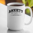 Anxiety University Anxious Antisocial Introvert Graphic Print Coffee Mug Anxiety University Anxious Antisocial Introvert Graphic Print Coffee Mug