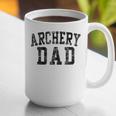 Archery Dad Birthday Classic Bold Font Archery Daddy Graphic Print Coffee Mug
