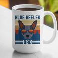 Australian Cattle Dog Blue Heeler Dad Graphic Print Coffee Mug Australian Cattle Dog Blue Heeler Dad Graphic Print Coffee Mug