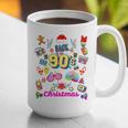 Back To 90's Christmas Nostalgia Quotes Graphic Premium Tri-Blend Graphic Print Coffee Mug