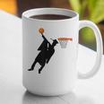Basketball Slam Dunk Elementary Graduation 2025 6th Grade Graphic Print Coffee Mug