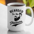 Bearded For Her Pleasure Bearded Dad Father Graphic Print Coffee Mug