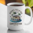 Books Helping Introvert Avoid Conversation Graphic Print Coffee Mug Books Helping Introvert Avoid Conversation Graphic Print Coffee Mug