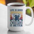 Boxer Dog For Men Women Boxer Dog Dad Mom Small Graphic Print Coffee Mug