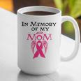 Breast Cancer Awareness Memory Mother Chemo Fighter Graphic Print Coffee Mug Breast Cancer Awareness Memory Mother Chemo Fighter Graphic Print Coffee Mug