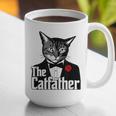 The Cat Father Cool Cat Dad Cat Lovers Graphic Print Coffee Mug