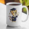 Cheetah Graduation Cute Kindergarten Elementary High School Graphic Print Coffee Mug