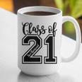 Class Of 2021 Senior 21 Cool Graduation Graphic Print Coffee Mug