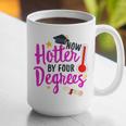 Class Of 2022 Four Degrees Hotter Graduation Day Master Grad Graphic Print Coffee Mug