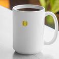 Class Of 2024 Senior Softball Player Graduation Graphic Print Coffee Mug