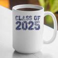 Class Of 2025 Grow With Me Future Graduation Year Graphic Print Coffee Mug