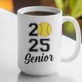 Class Of 2025 Softball Senior Graduation Graduate Women Graphic Print Coffee Mug