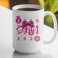 Class Of 2026 Senior Coquette Pink Bow Graduation Family Premium Tri-Blend Graphic Print Coffee Mug