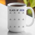 Class Of 2030 Graduation T-Shirt With Space For Handprints Graphic Print Coffee Mug