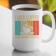 I Like Coffee And Maybe 3 People Introvert Anti-Social Graphic Print Coffee Mug I Like Coffee And Maybe 3 People Introvert Anti-Social Graphic Print Coffee Mug