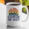 Comin In Hot Pontoon Boat Boating Lake For Dad Small Graphic Print Coffee Mug Comin In Hot Pontoon Boat Boating Lake For Dad Small Graphic Print Coffee Mug