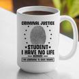 Criminal Justice School Degree Graduation Day Student Graphic Print Coffee Mug