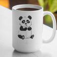 Cute Introvert Vibes – Panda Hello & Goodbye Graphic Print Coffee Mug Cute Introvert Vibes – Panda Hello & Goodbye Graphic Print Coffee Mug