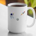 Dad Of The Birthday Boy Space Astronaut Birthday Family Graphic Print Coffee Mug