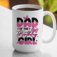 Dad Of The Birthday Girl Pink Family Birthday Girls Party Graphic Print Coffee Mug