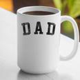 Dad Classic Bold Font Birthday Dad Graphic Print Coffee Mug Dad Classic Bold Font Birthday Dad Graphic Print Coffee Mug