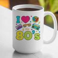 Dad I Love The 80's Retro 80s Nostalgia For Dad Premium Tri-Blend Graphic Print Coffee Mug