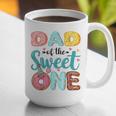 Dad Of The Sweet One 1st Birthday Girl Donut Party Graphic Print Coffee Mug Dad Of The Sweet One 1st Birthday Girl Donut Party Graphic Print Coffee Mug