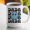 Dada One Happy Dude 1st Birthday Family Matching Graphic Print Coffee Mug