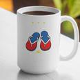 Discipline Arsenal Pinoy Nostalgia Filipino Tsinelas Premium Tri-Blend Graphic Print Coffee Mug