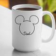 Disney Mickey And Friends Dad Mickey Art Line Pocket Logo Graphic Print Coffee Mug