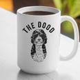 The Dood Bernedoodle Mom Doodle Dog Dad Graphic Print Coffee Mug