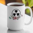 Floral Rad Tech Radiology Graduation X-Ray Tech Graphic Print Coffee Mug
