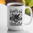 Fortean Social Club Bigfoot Mothman Alien Cryptid Introvert Graphic Print Coffee Mug