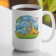 Frutiger Aero Y2K Fashion Trends Statement Piece Tech Orange Premium Graphic Print Coffee Mug