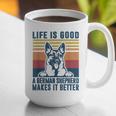 German Shepherd Men Women Dog Dad Mom German Shepherd Graphic Print Coffee Mug