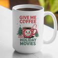Give Me Coffee And Holiday Movies Introvert Christmas Graphic Print Coffee Mug Give Me Coffee And Holiday Movies Introvert Christmas Graphic Print Coffee Mug