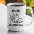 Go Away I'm Introverting Cat Introvert Anxiety Anxious Graphic Print Coffee Mug Go Away I'm Introverting Cat Introvert Anxiety Anxious Graphic Print Coffee Mug
