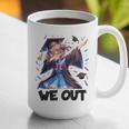 We Out Graduate Dabbing Anime Girl Grad Graduation Graphic Print Coffee Mug