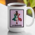 Graduation Latina Educated La Graduada Mexican Bingo Card Graphic Print Coffee Mug