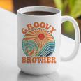 Groovy Brother 70s Aesthetic Nostalgia 1970's Retro Brother Graphic Print Coffee Mug