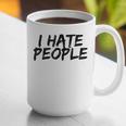 I Hate People Graffiti Introverts Meme Loner Graphic Print Coffee Mug I Hate People Graffiti Introverts Meme Loner Graphic Print Coffee Mug