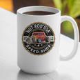 Hotrod Custom Car Automotive Nostalgia Distressed Premium Tri-Blend Graphic Print Coffee Mug