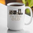 I’m This Old Retro Tech Nostalgia For 70s 80s Premium Tri-Blend Graphic Print Coffee Mug