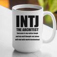 INTJ Architect Personality Introvert Sarcastic Graphic Print Coffee Mug INTJ Architect Personality Introvert Sarcastic Graphic Print Coffee Mug