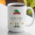 The Introvert Elf Christmas Family Matching Fun Xmas Top Graphic Print Coffee Mug The Introvert Elf Christmas Family Matching Fun Xmas Top Graphic Print Coffee Mug